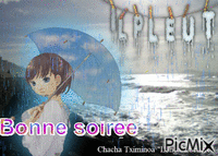 pluie Animated GIF