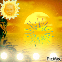 Les soleils - 免费动画 GIF