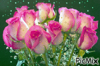 Розы - Gratis geanimeerde GIF