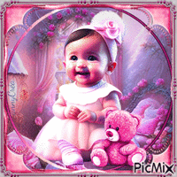 Baby girl - Nemokamas animacinis gif