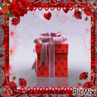special valentines day gift GIF animé
