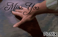 miss you - GIF animado grátis