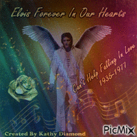 Elvis In Color - Gratis geanimeerde GIF
