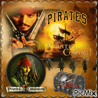 pirates - GIF animé gratuit