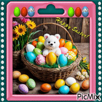 Happy Easter - Бесплатный анимированный гифка