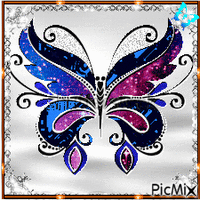 mariposa GIF animé