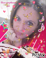 rosy compleanno - Безплатен анимиран GIF