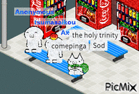 THE HOLY TRINITY gikopoipoi - GIF animasi gratis
