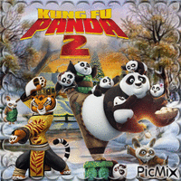 Kung Fu Panda 2 - GIF animé gratuit