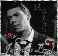 jacques Brel - Free animated GIF