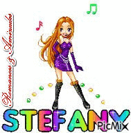 Stefany - GIF animado gratis