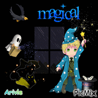 Magie Arivle - GIF animado grátis