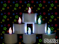 Candles анимированный гифка