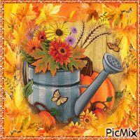 FLEURS D'AUTOMNE - Free animated GIF