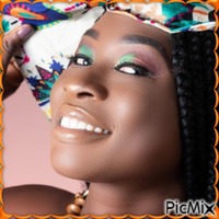 La beauté africaine - ücretsiz png