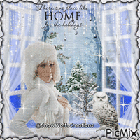 There's No Place Like Home For The Holidays animowany gif