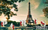 Париж - Gratis animeret GIF