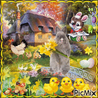 Ostern pâques easter 动画 GIF