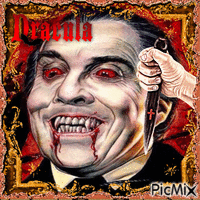 Dracula - GIF animado grátis