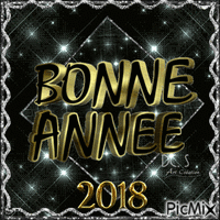 Bonne année - Бесплатный анимированный гифка