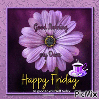 Happy Friday--Good Morning Gif Animado