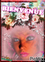 Bienvenue - Accueil / Blog -- Fleurs & Amitiés 动画 GIF