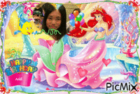 Happy birthday Ariel!! - Besplatni animirani GIF