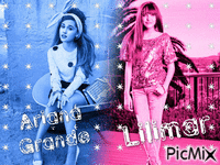 Ariana Grande y Lilimar - 免费动画 GIF