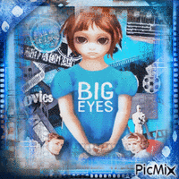 Big eyes movie GIF animé