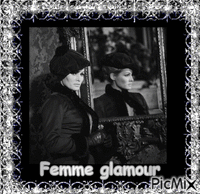 Femme glamour - Безплатен анимиран GIF