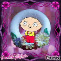Stewie Griffin анимиран GIF