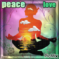 peace animovaný GIF