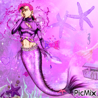 doppio mermaid GIF animata