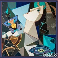 Cubisme moderne. - Free PNG