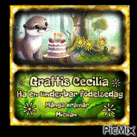 Cecilia 2024 - GIF animé gratuit