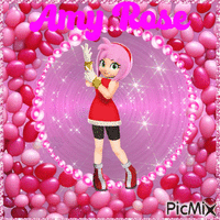 Concours : Amy Rose & Jelly Beans GIF animé