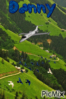 Vu aérienne animowany gif