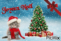 Joyeux Noel - Bezmaksas animēts GIF