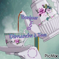 BON DIMANCHE - Zdarma animovaný GIF