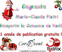Concours de Noël CorsEvent - Безплатен анимиран GIF