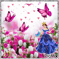 princess - GIF animado grátis