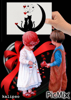 Children,s  love.. animált GIF