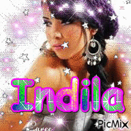 Indila - Gratis animerad GIF