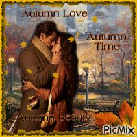 Autumn love ! GIF animasi