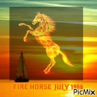 1966 CHINESE ZODIAC – FIRE HORSE - png ฟรี