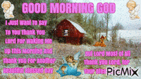 Good morning God - Ücretsiz animasyonlu GIF