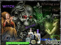 WELCOME WITCHES GOTHIC AND FANTASY GIF animata