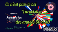 Prix "Eurovision" de la chanson - Ücretsiz animasyonlu GIF