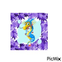 petit dragon - GIF animé gratuit
