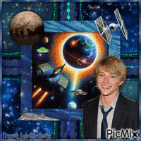 ([(Sterling Knight in Outer Spacer)]) - GIF เคลื่อนไหวฟรี